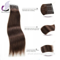 100% Human Hair Weave Color #4 Colored Brazilian Hair Weave for African American